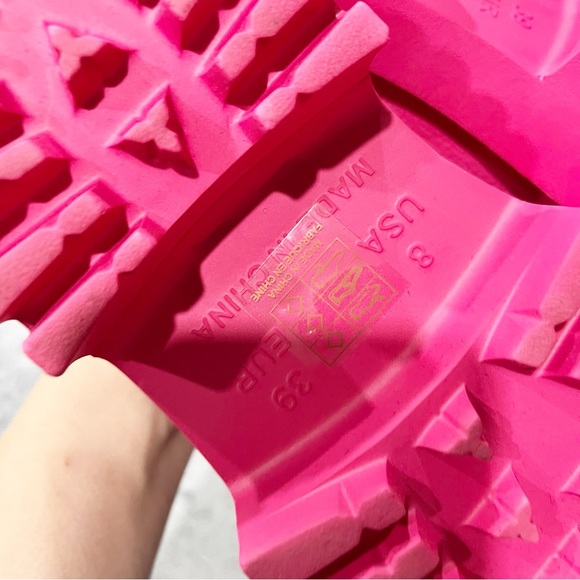 Jeffrey Campbell Clogge Pink Clogs Mules Slip On Size US 8 - Picture 9 of 9